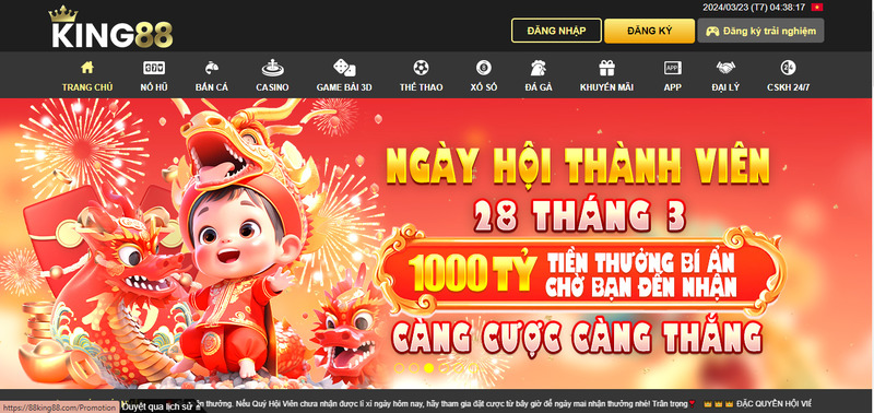 Giới Thiệu King88 - Cổng Game Uy Tín Dành Cho Các Bet Thủ 