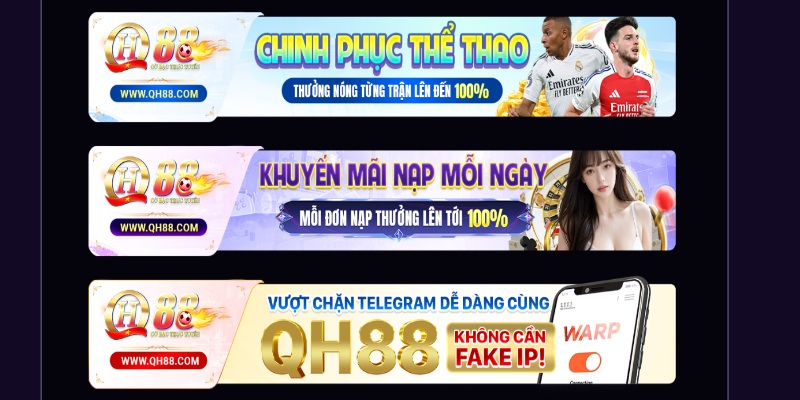 Nạp đúng mức tối thiểu để nhận khuyến mãi QH88